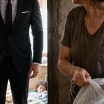 A Young Millionaire Followed His Maid Home to Catch Her Stealing… But What He Saw on Her Tiny Kitchen Table Made Him Fall to His Knees Crying
