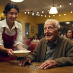 A kind-hearted waitress paid for the elderly man’s lunch, and soon his wealthy daughter appeared in the cafe.