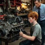 „Wenn du diesen Motor reparierst, bekommst du meinen Job“, sagte der Chef spöttisch, ohne überhaupt zu ahnen, wen er da herausforderte…